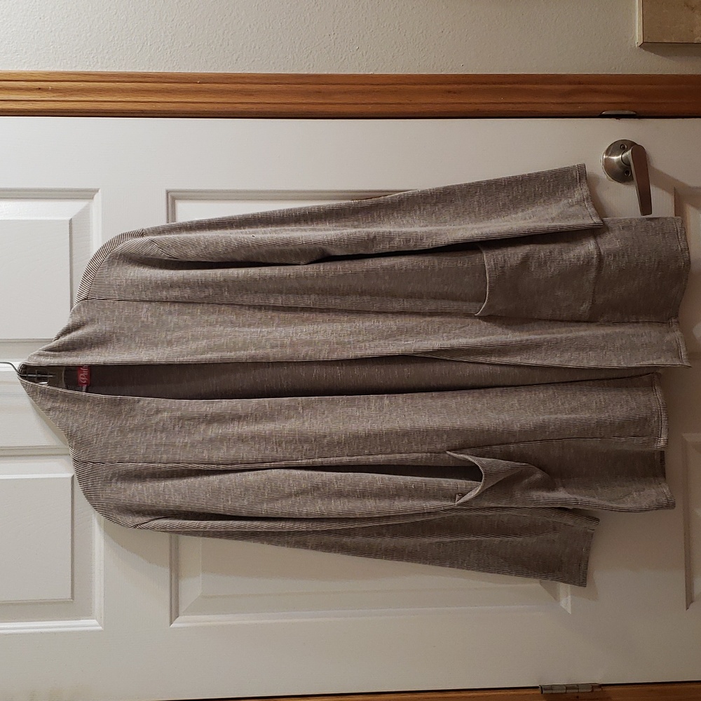 Pulse XL long brown cardigan